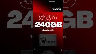 SSD 240GB Kingston A400 ssd kingston ssd240gb informatica computador panamericana [upl. by Kiker]