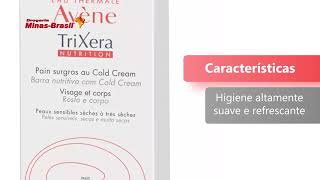 Sabonete Em Barra Trixera Nutrition Avène 80g  Drogaria Minas Brasil [upl. by Elset671]