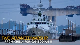 China to transfer 2 advanced warship Type 056 and pier to Cambodian navy [upl. by Xilef]