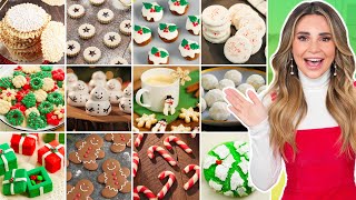 12 HOLIDAY COOKIE RECIPES 12 Days Of Cookies [upl. by Enailuj]