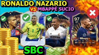 OPERACIÓN RONALDO NAZARIO SBC ✅ El antídoto contra la carta sucia de MBAPPÉ TOTS [upl. by Philana406]