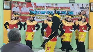 paduan suara indonesia raya dan ampar ampar pisang [upl. by Eelsel179]