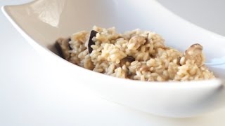 Risotto con Setas y Gorgonzola [upl. by Ettenom]