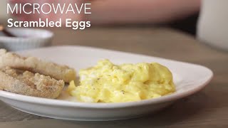 How to Make Scrambled Eggs in the Microwave [upl. by Yrrot]