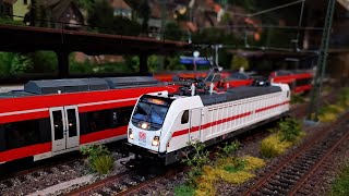 Modelleisenbahn H0  Piko 1475  IC 2 ESUDIGITAL FAHRVIDEO  Model railway h0 scale [upl. by Akeihsal]