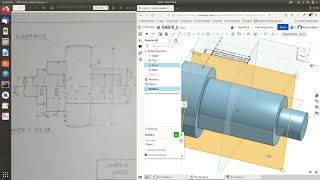 Onshape CAD 3D Tutorial  Cotter Joint  Part1 Tapper Loft  Amirul Dev [upl. by Kaiser]