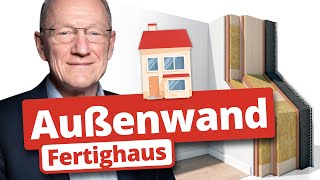 FertighausAußenwand Außen hui und innen [upl. by Brooke]