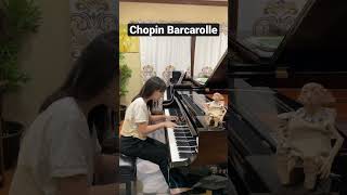 Chopin Barcarolle in F sharp major Op60  Freya 14 bosendorfer chopin barcarolle [upl. by Lairbag73]