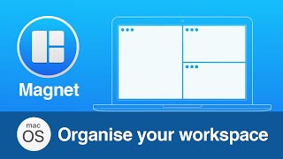 Magnet App for Mac  organize your workspace [upl. by Henriha]