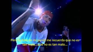 Eminem ft Dido  Stan Traducida y Subtitulada al Español HD  Live in London [upl. by Kassaraba]