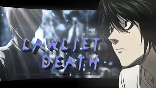 L Lawliet  Death Note 📕 Emotional EditAMV [upl. by Nnairet212]