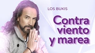 Los Bukis  Contra viento y marea  Lyric video [upl. by Dajma]