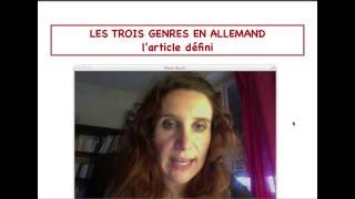 DECLINAISON  Les trois genres [upl. by Ailido]