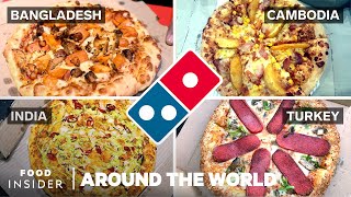 Popular Dominos Pizza Toppings Around The World [upl. by Missi]