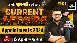 16 April 2024 Current Affairs  Current Affairs Today 1435  Kumar Gaurav Sir [upl. by Barclay988]