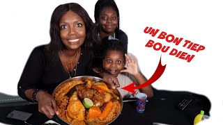 JE TRANSMETS A MES FILLES LA RECETTE DU TIEP BOU DIEN  riz au poissons  vlog [upl. by Yrekcaz]