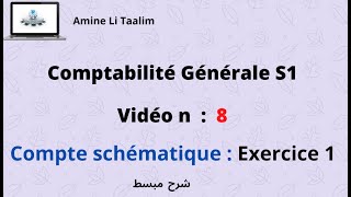 Compte schématique  Exercice 1 [upl. by Wolenik]