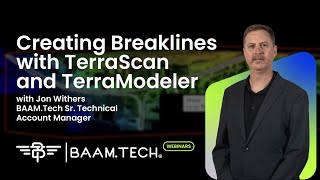 TerraScan  Creating Breaklines  BAAMTech Webinars [upl. by Punke]