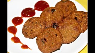 Bajra Vada RecipeBajri na VadaBajra Til TikkiGujarati Bajari VadaBajra na DhebraWinter Special [upl. by Nohtahoj]