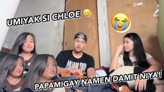 PRANKING CHLOE GONE WRONG PAMIMIGAY LAHAT NG DAMIT NIYA  Grae and Chloe [upl. by Assyral150]