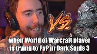 Dark Souls 3  Asmongold vs FighterPL [upl. by Hotze]