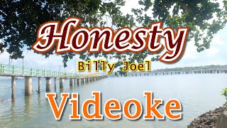 Honesty Karaoke Version Billy Joel [upl. by Ainafetse]