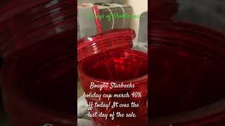 12daysofshortsmas starbucks merch sales target holiday [upl. by Anirav427]