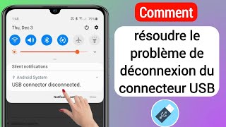 Comment résoudre le problème de connexion et de déconnexion du connecteur USB Samsung 2023 [upl. by Ydnes658]