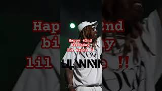 Happy birthday to the GREATEST OF ALL TIME music lilwayne [upl. by Liesa]