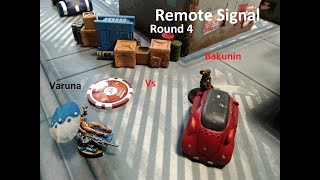 Infinity battle report Furor Teutonicus round 4 Remote Signal  VIRD vs Bakunin [upl. by Myna]