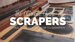 How To Sharpen amp Use Card Scrapers The Ultimate Guide [upl. by Jb925]