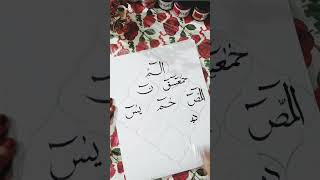 Lohe quraani Arabic Calligraphy artistnammu youtubeshorts shortvideo calligraphy [upl. by Lose9]