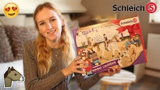 Schleich UNBOXING paarden ADVENTSKALENDER 2018  Schleich 22  Daphneee [upl. by Dimphia427]