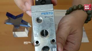 FESTO SOLENOID VALVE MFH514B PN15901 [upl. by Cohen]