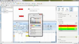 SAP Dashboard Designer Xcelsius Session  3 Color binding [upl. by Mercier]