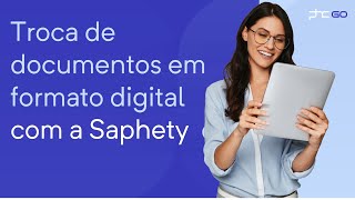 Troca de documento em formato digital com a Saphety no PHC GO [upl. by Oirobil]