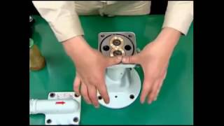 Marine Mitsubishi Selfjector Purifier Gear Pump Assembly [upl. by Perpetua531]