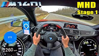 BMW M140i MHD Stage 1  100200 200250 amp Autobahn POV [upl. by Krutz]