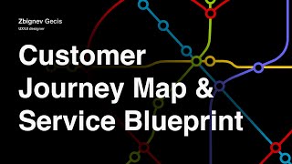 How to create Customer Journey Map amp Service Blueprint [upl. by Anthea]