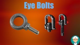 Eye Bolts  How should you use eye bolts safely [upl. by Idyh]