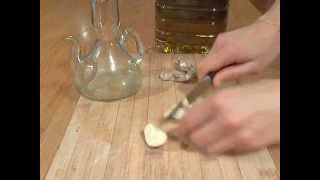 Garlic Marinated Olive Oil  Video recipe [upl. by Morrie215]