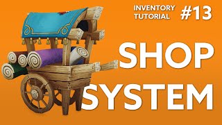 Creating The Shop System UI in Unity  Unity Inventory System Tutorial  Part 13 [upl. by Rona]