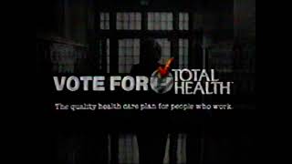 Vote For Total Health Commercial VHS Circa 1988 [upl. by Melli]