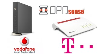 OPNsense Installation und Ersteinrichtung PPPoE und DHCP [upl. by Enyrehtac535]