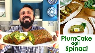 Plumcake Salato agli Spinaci con SORPRESA  Ricetta di Pasqua  55Winston55 [upl. by Chicoine524]