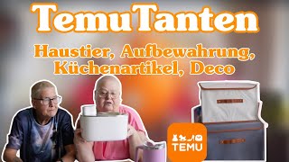 TemuTanten Aufbewahrung Küchenartikel und Deco Artikel ☘️ [upl. by Yzmar]