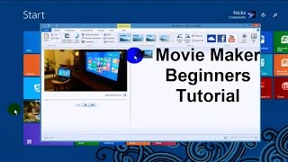 Windows Movie Maker Tutorial  Tips amp Tricks amp How Tos  Video Editing Software Free  2015 Full [upl. by Adohr]