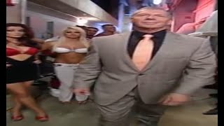 wide vince mcmahon walking to his limo [upl. by Toh]