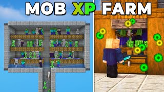 EASY All Mob XP Farm in Minecraft 121 Tutorial [upl. by Natlus66]