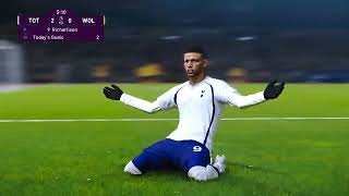 RICHARLISOOOONN SCORE FOR TOT  PES 2021 GAMEPLAY [upl. by Artsa747]